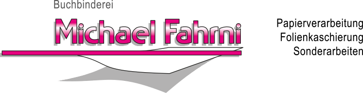 Buchbinderei Fahrni Logo